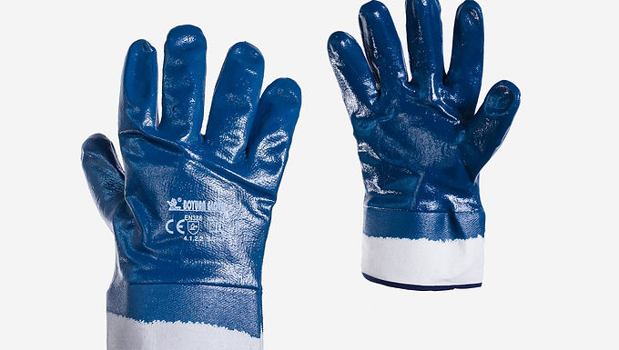 Guantes Nitrilo Puño Abierto Ref. BG444