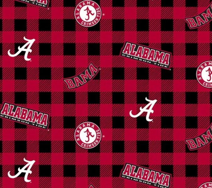 Alabama University Crimson Tide - Buffalo Check