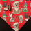 Thumbnail: Sparkly Christmas Dogs - Red