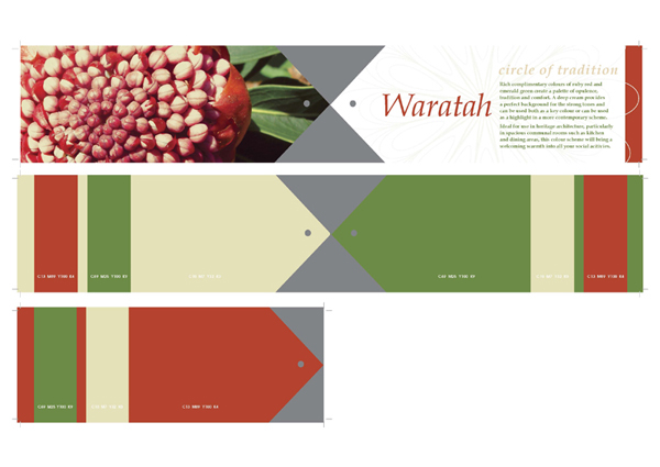 Paint swatch marketing