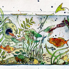 Aquascape 1 - Watercolour