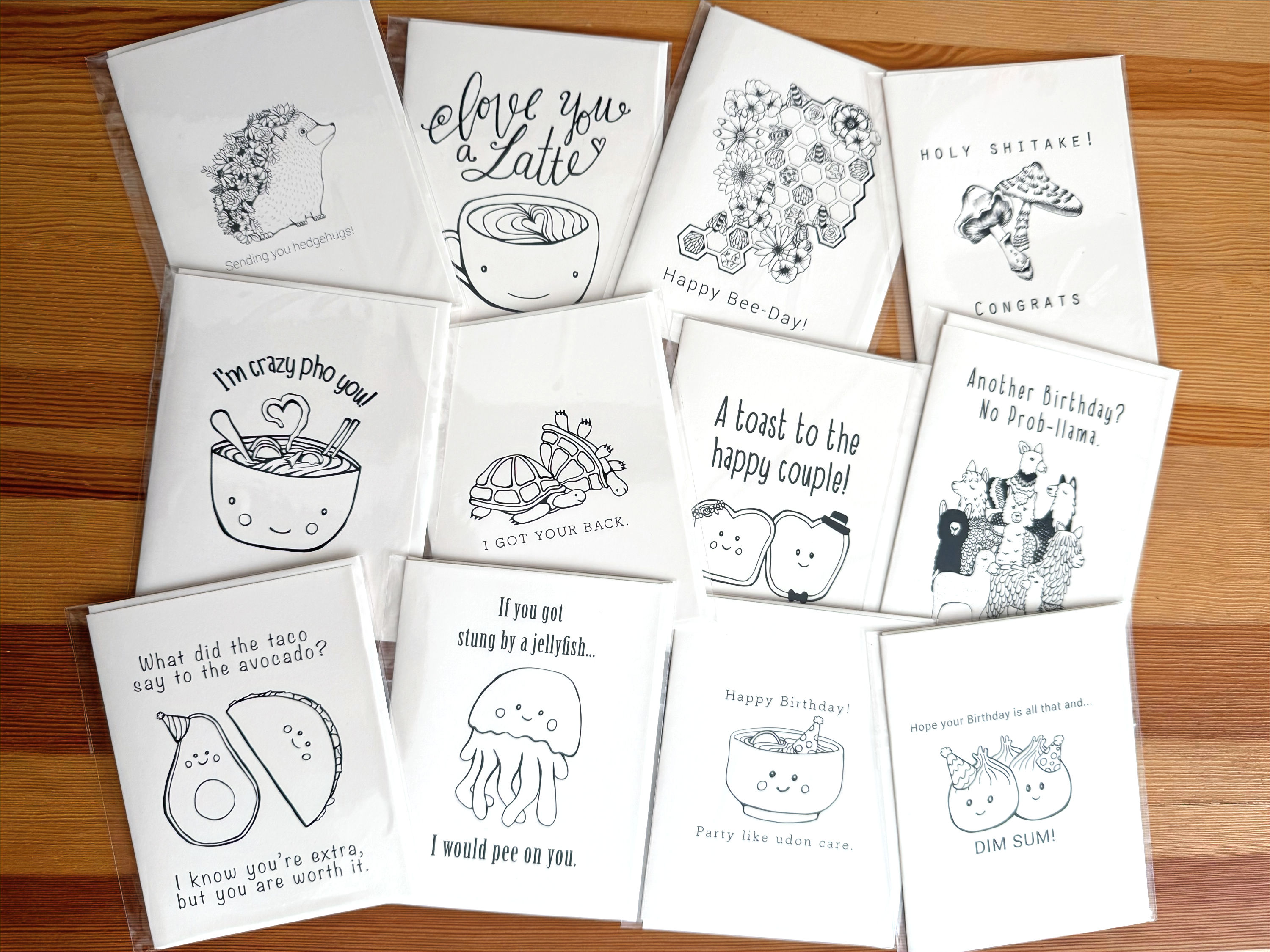 Best Seller Starter Pack (12 designs, 4 of each)