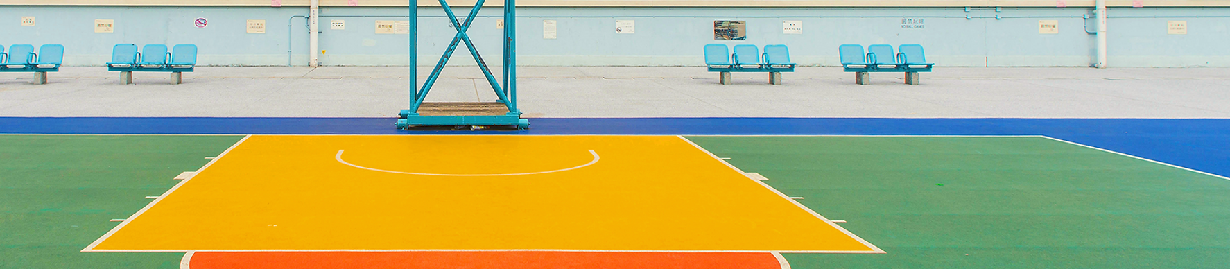 Terrain de basketball