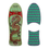 Thumbnail: Top View Powell Peralta Caballero Chinese Dragon with 69-piece Die-cut style grip tape bats cutouts in black and green
