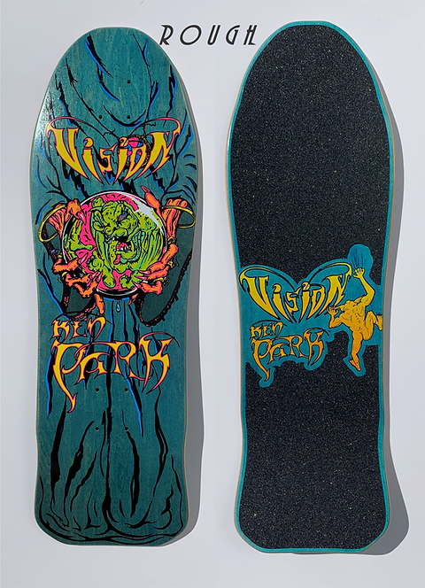 Die-Cut Style GripTape for Vision Ken Park Crystal Ball re-issue