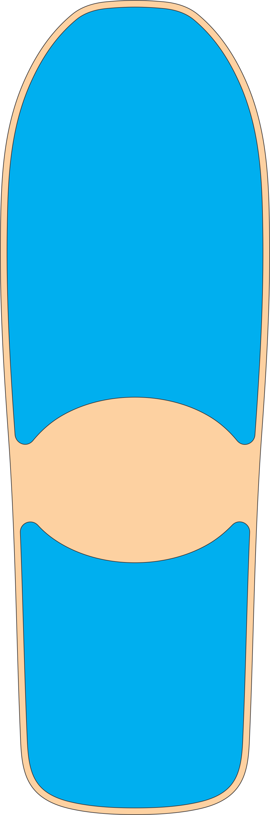Thumbnail: Die-Cut Style Grip Tape for Powell Peralta Claus Grabke re-issue