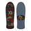 Thumbnail: Top view of Powell Peralta Lance Mountain reissue with Die-Cut style grip tape laser cut by rough in black