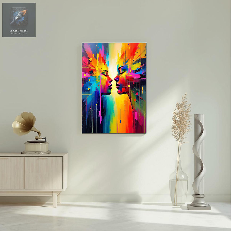 Thumbnail: Vivid Soul Fine Art Edition: Luminous Horizons Canvas Print