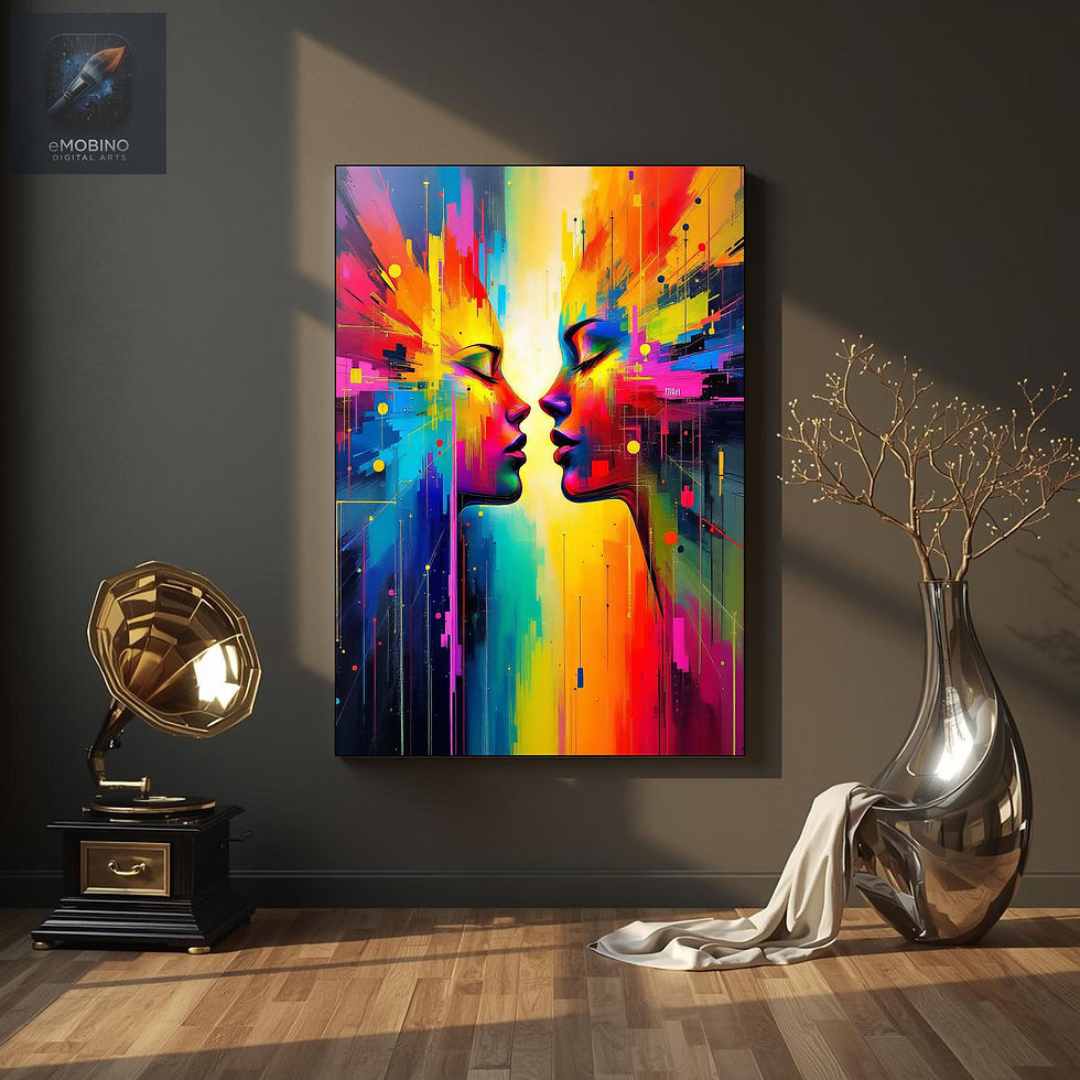 Thumbnail: Vivid Soul Fine Art Edition: Luminous Horizons Canvas Print