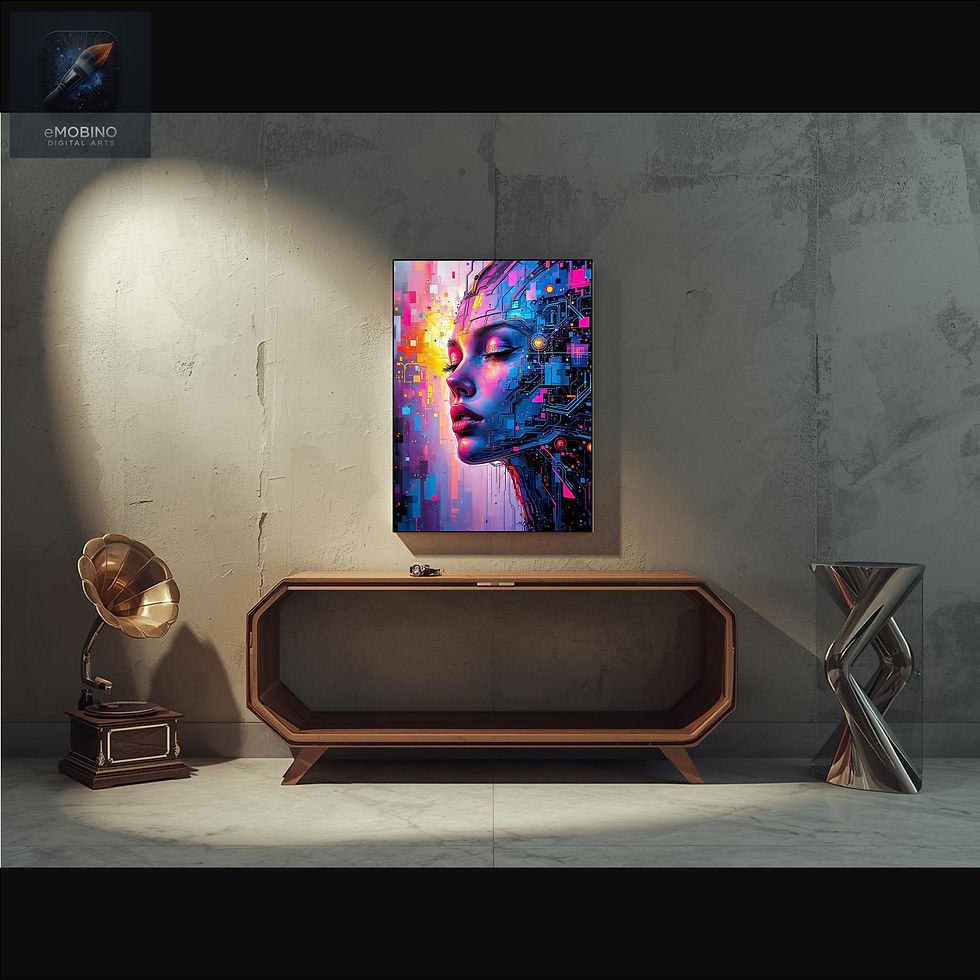 Thumbnail: Vivid Soul Fine Art Edition I: The Spirit Current - Canvas Print