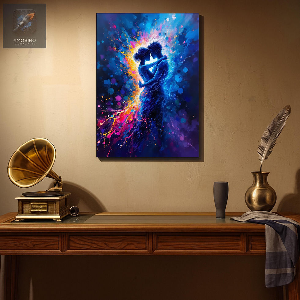 Thumbnail: Vivid Soul Fine Art Edition I: Whisper of Color - Canvas Print