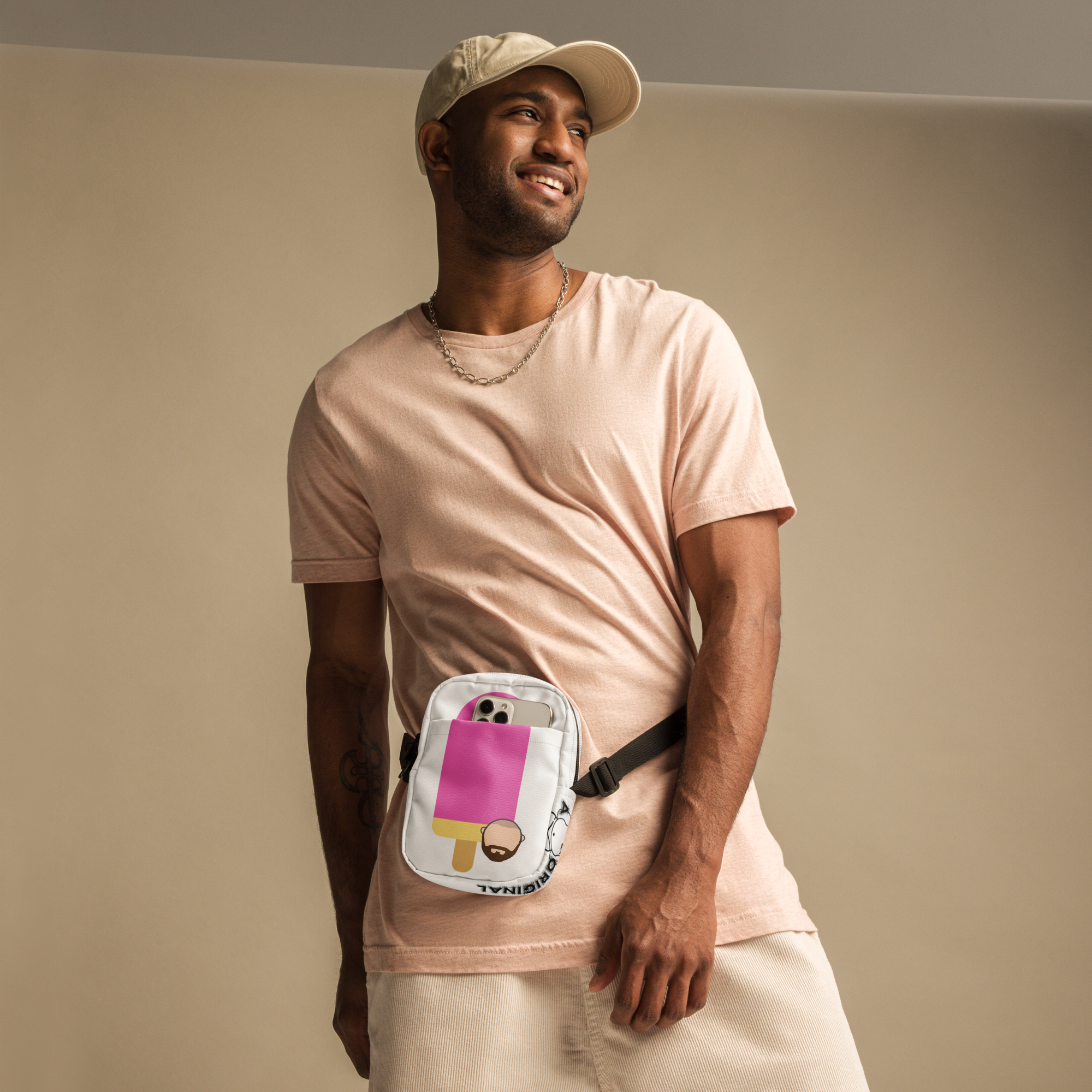 Food.IS.Fashion-Ice Pop Utility Bag-WHT