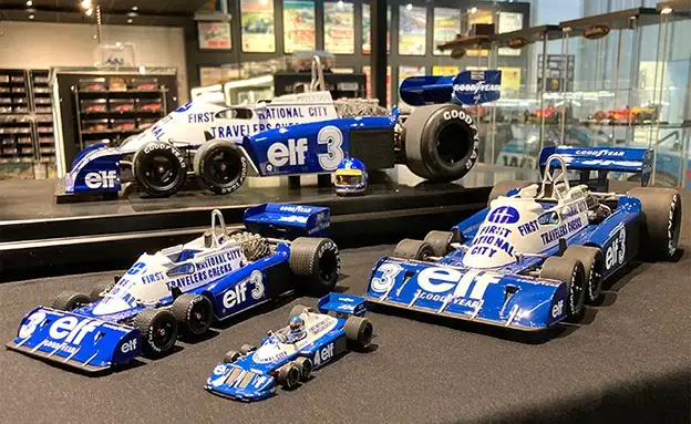 Sexhjuliga Tyrell P34 vann dubbelt på Anderstorp