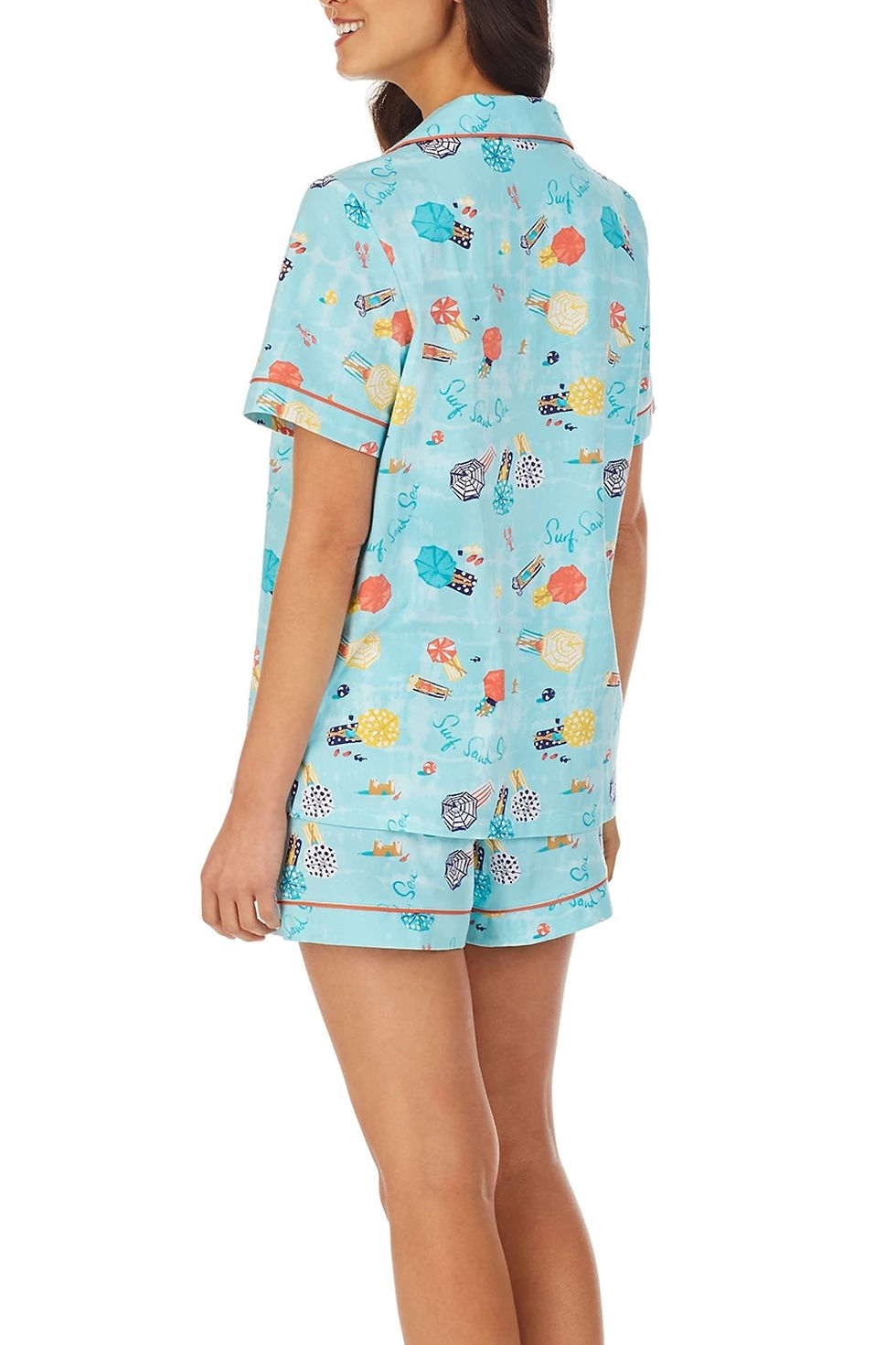 Thumbnail: Beach Vacay Women's Stretch Shorty Pajama Set