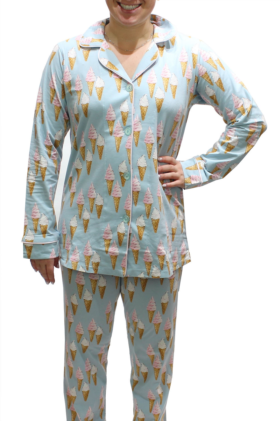 Ice Cream Women's Stretch Pajama Set (XS only)