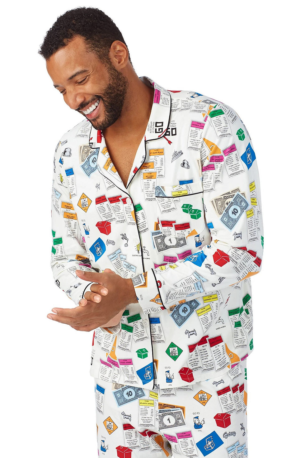 Thumbnail: Monopoly - Men's Stretch Pajama (M only)
