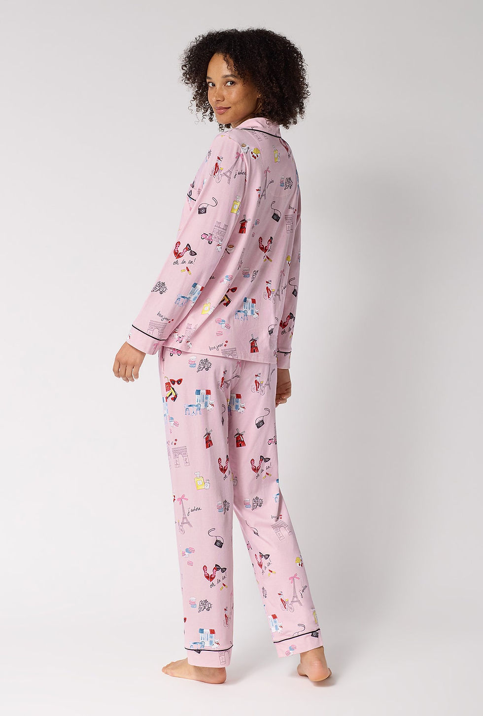 Thumbnail: Paris - Women's Stretch Pajama Set