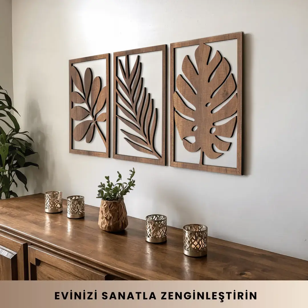 MODERN AHŞAP TABLOLAR