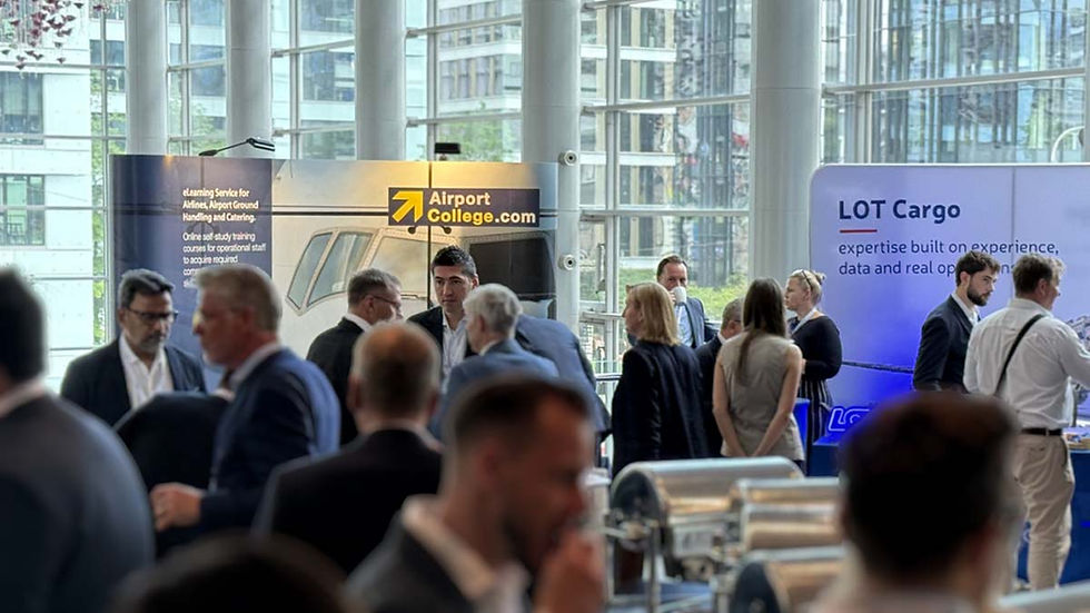 Airport College stand at the event.