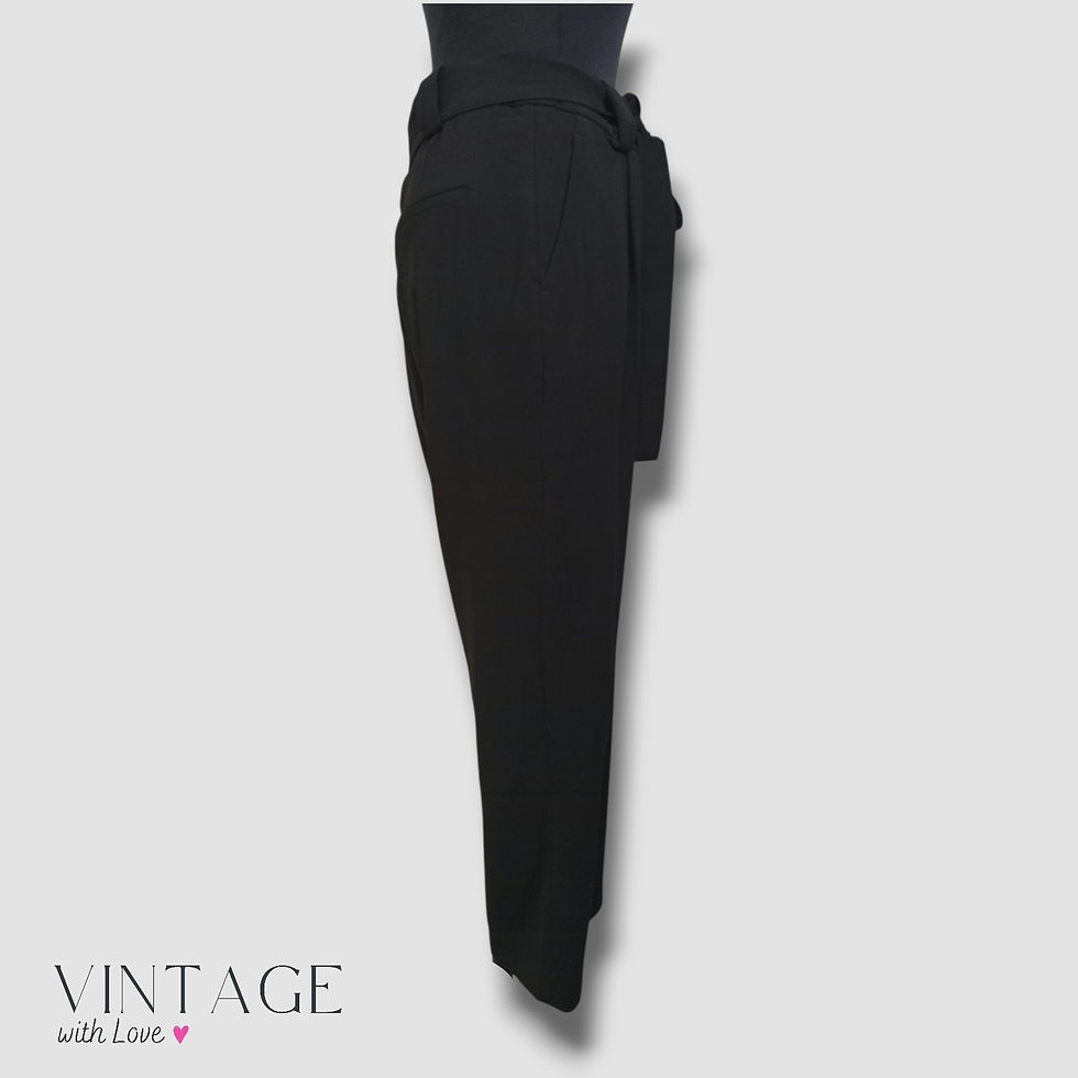 Thumbnail: H&M Black Trouser's - Size XL (EUR42)