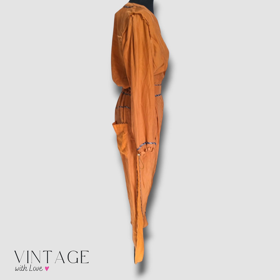 Thumbnail: Viviers Orange Jumpsuit – Size Estimate L