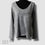 Thumbnail: Access Grey Lace Sweater – Size M