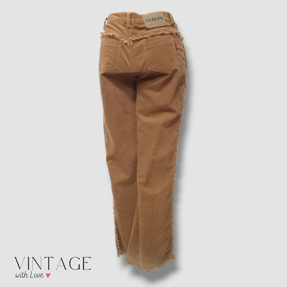 Thumbnail: OBR Light Brown Corduroy  Trouser's - Size 32