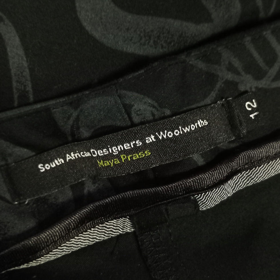 Thumbnail: Woolworths Black Trouser's - Size L (UK12)