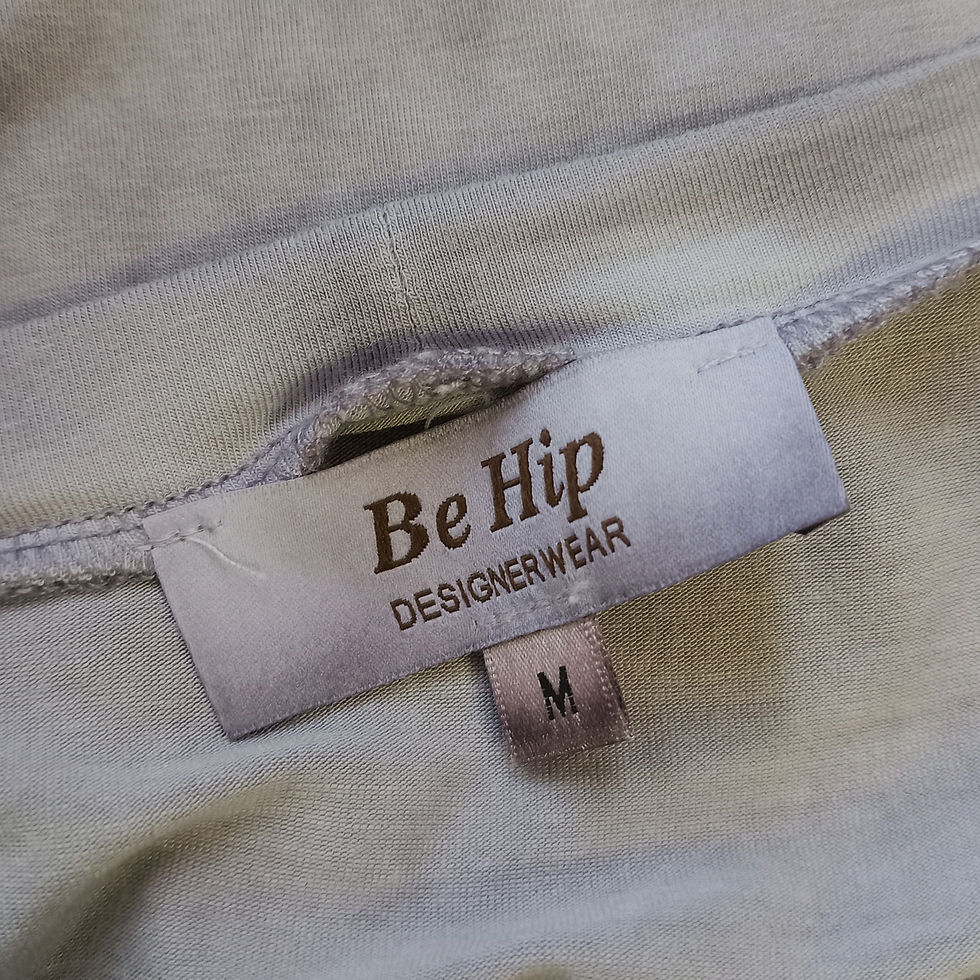 Thumbnail: Be Hip Lavender Long Sleeve Shirt - Size M