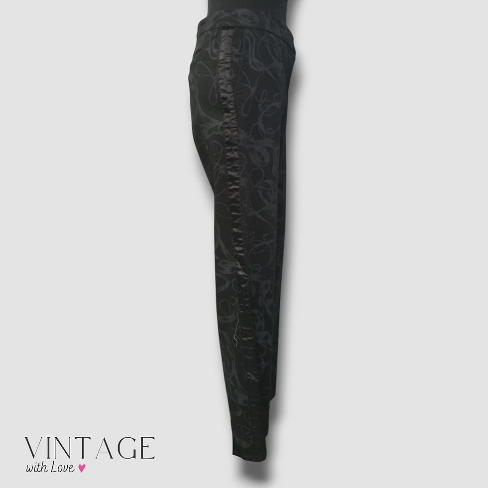 Thumbnail: Woolworths Black Trouser's - Size L (UK12)