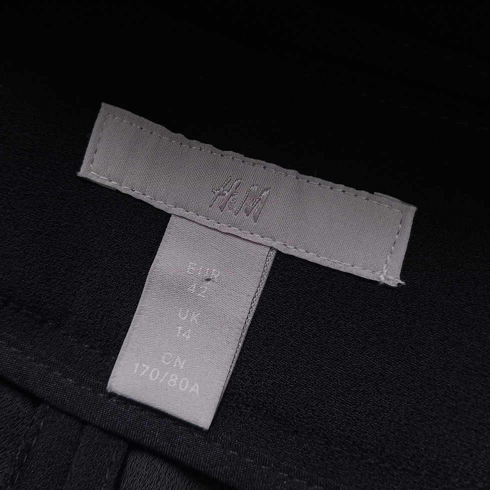Thumbnail: H&M Black Trouser's - Size XL (EUR42)