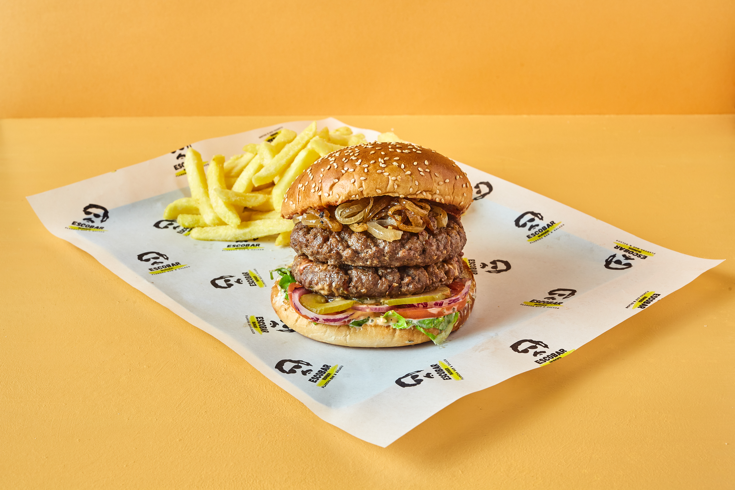 Arranged Food and Objects