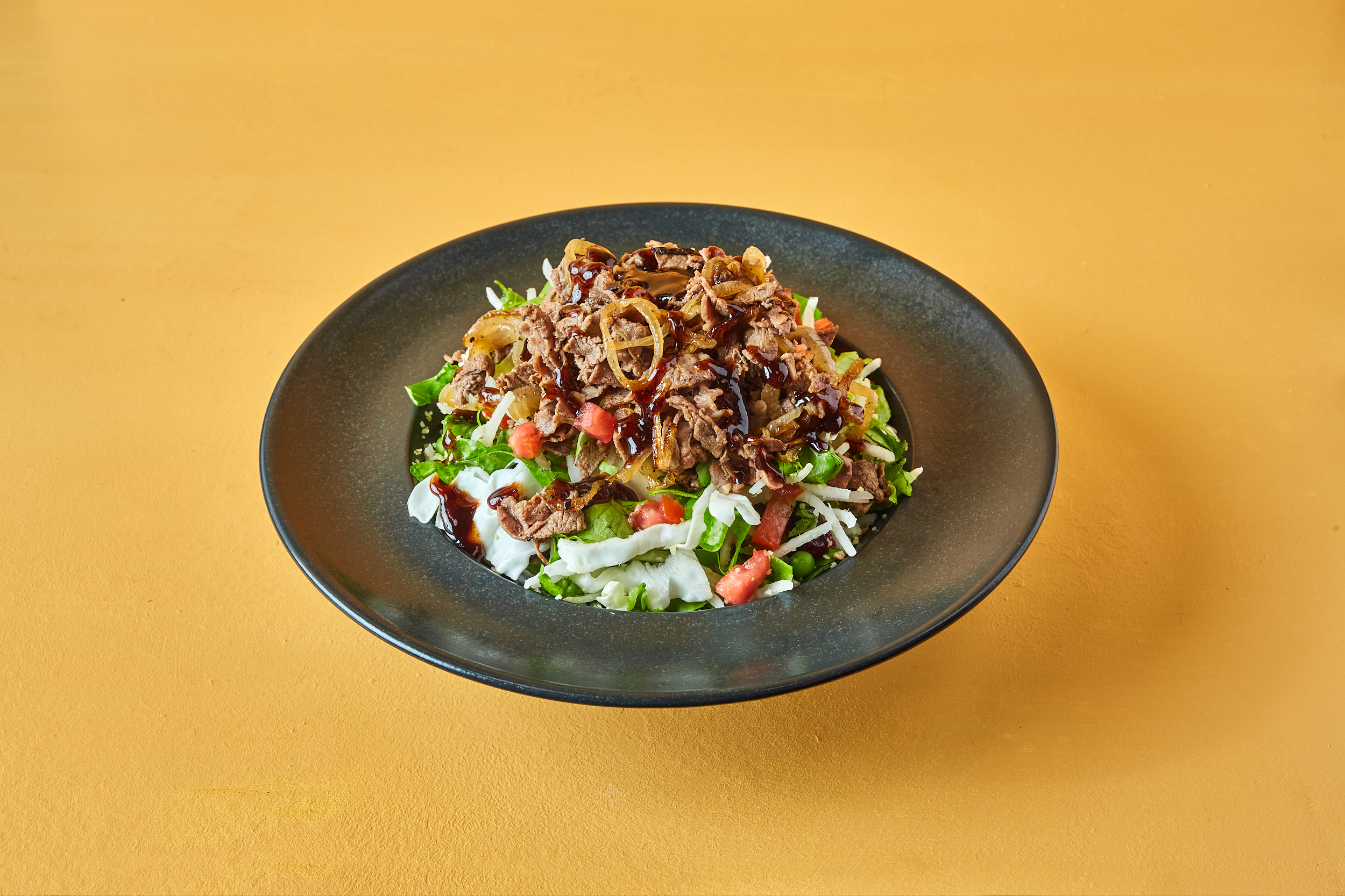 Arranged Food and Objects