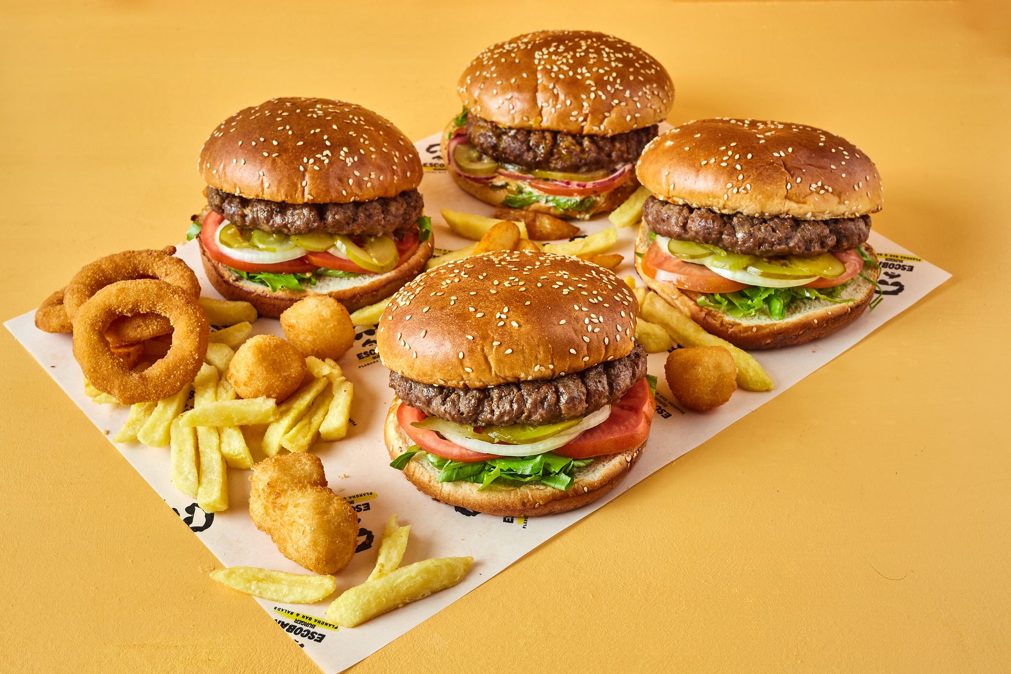 Arranged Food and Objects