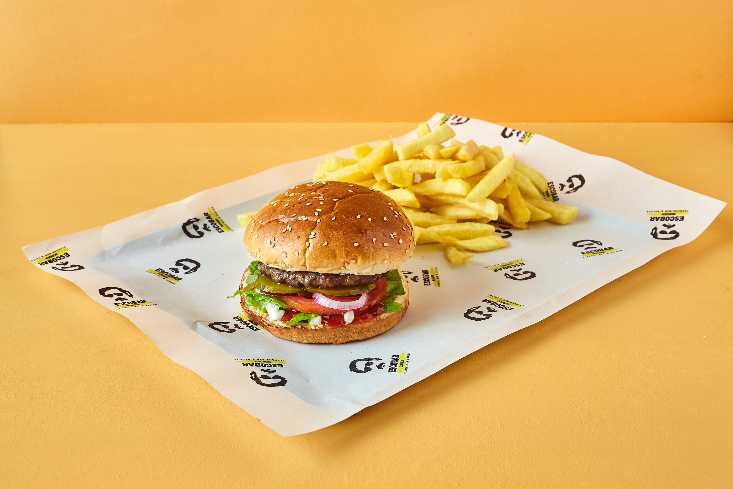 Arranged Food and Objects