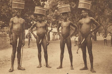 ANTES DA CIRURGIA PLÁSTICA POVOS BATAMMARIBA, NA ÁFRICA, JÁ ERAM ESPECIALISTAS EM AUMENTO DO PÊNIS 