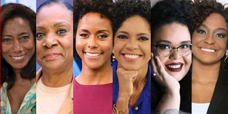 70 ANOS DE TV NO BRASIL: SEIS JORNALISTAS NEGRAS EM DESTAQUE