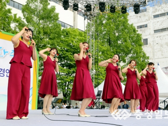 청주지역 시민공연단체, 오왕선발대회 참가