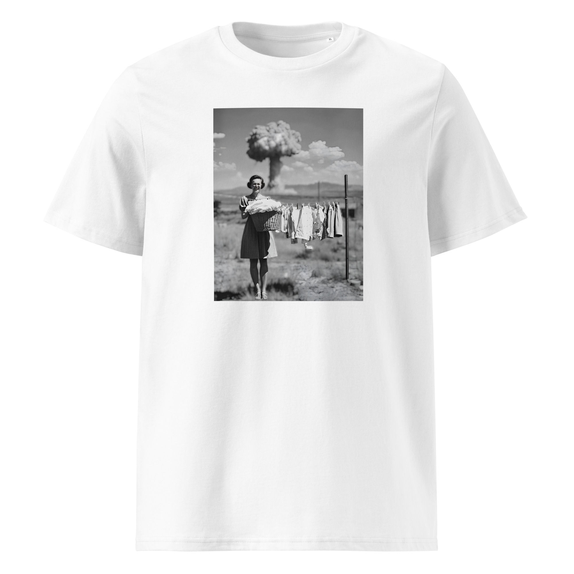 Nuclear Laundry - Organic Ribbed Neck T-shirt