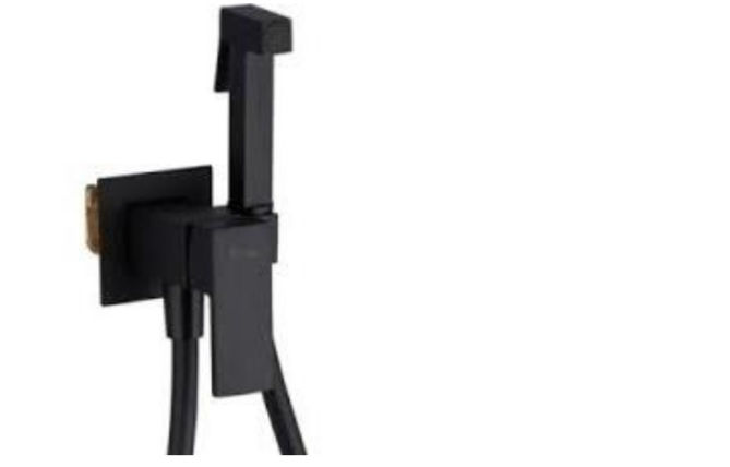 Смеситель для биде для гигиен. душа с лейкой Mixxus KUB-333 черный