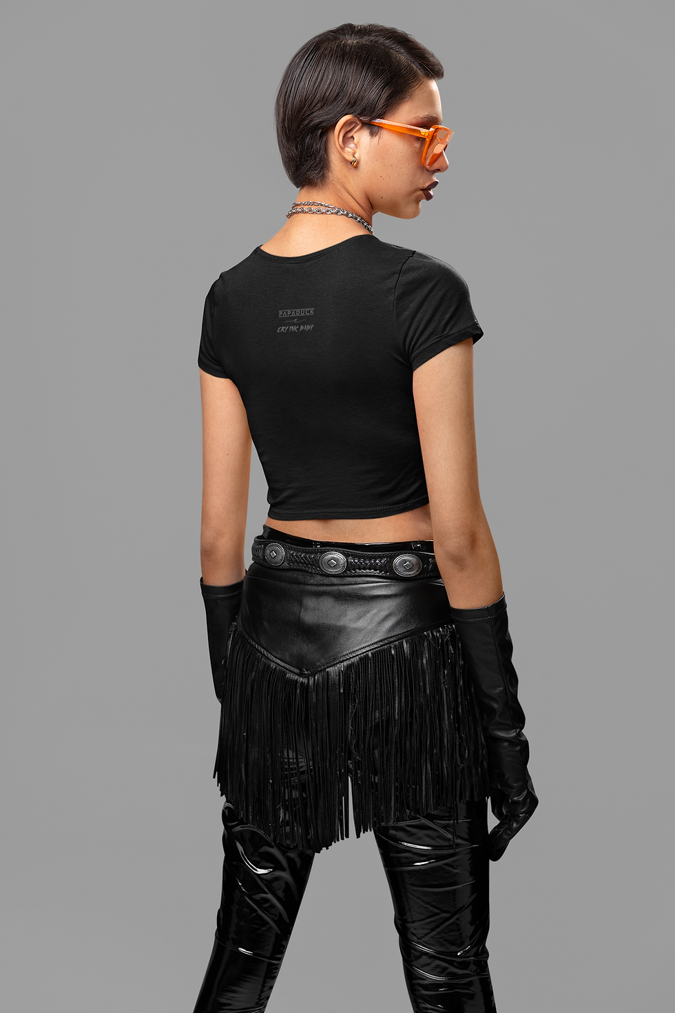 Miniaturbild: Cry Ink Baby x PAPADUCK - WOLF Crop Top