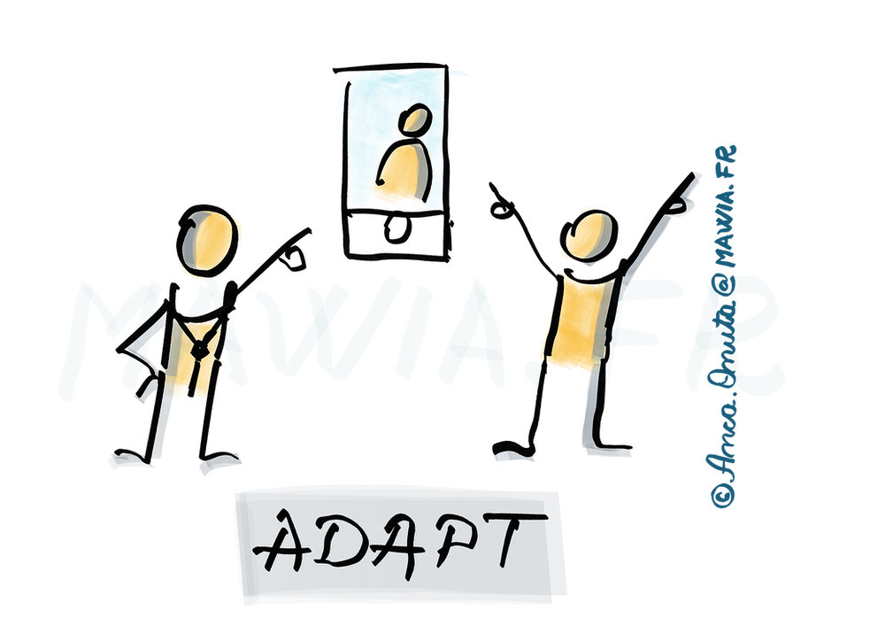 Un Product Owner qui partage de nouvelles opportunités
