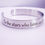 Thumbnail: Personalized cuff bracelet - stainless steel