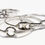 Thumbnail: Puffy Mariner Anchor Link  -  Necklace, Bracelet or Set - sterling silver