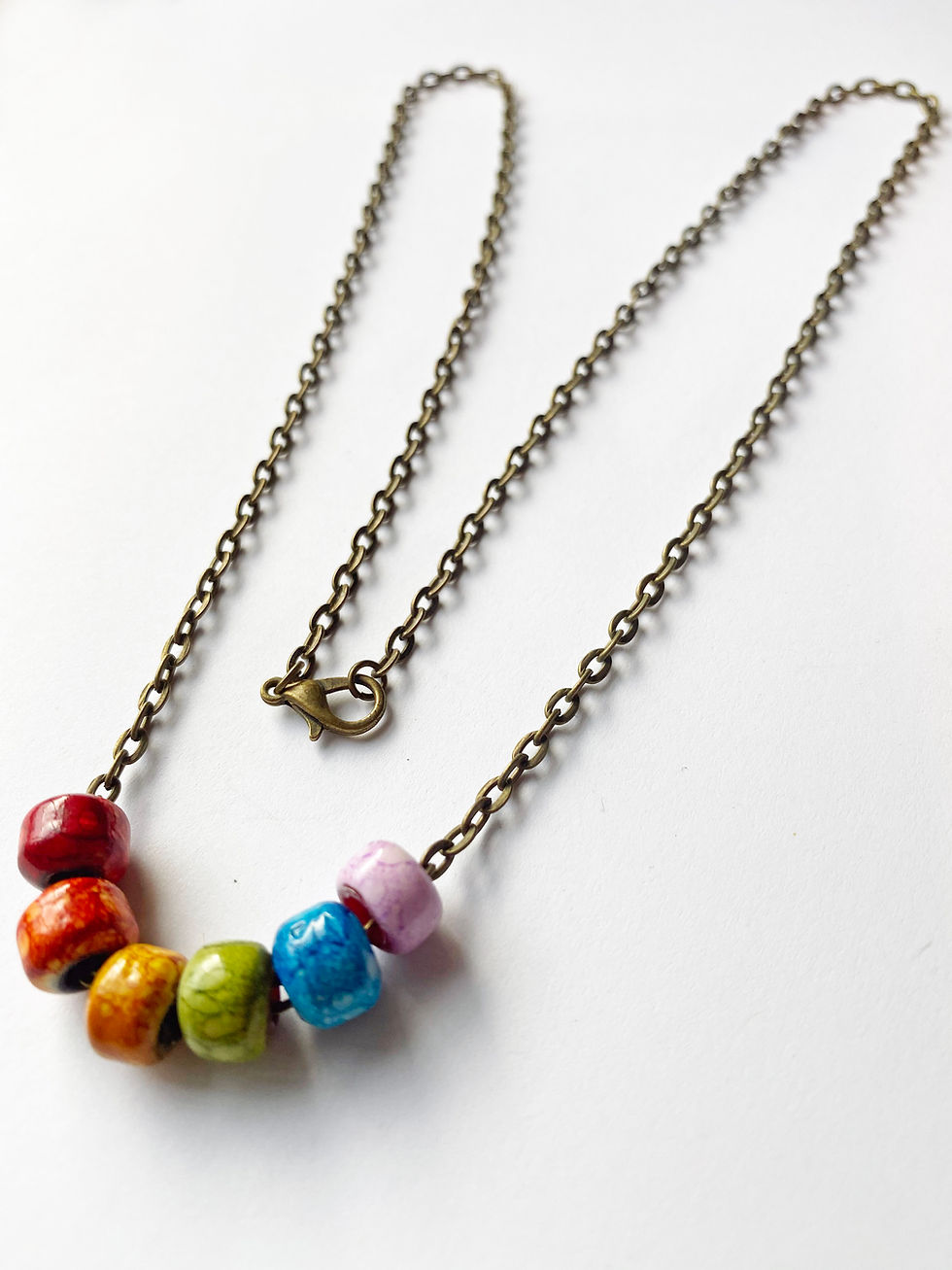 Thumbnail: Fiesta Rainbow Necklace