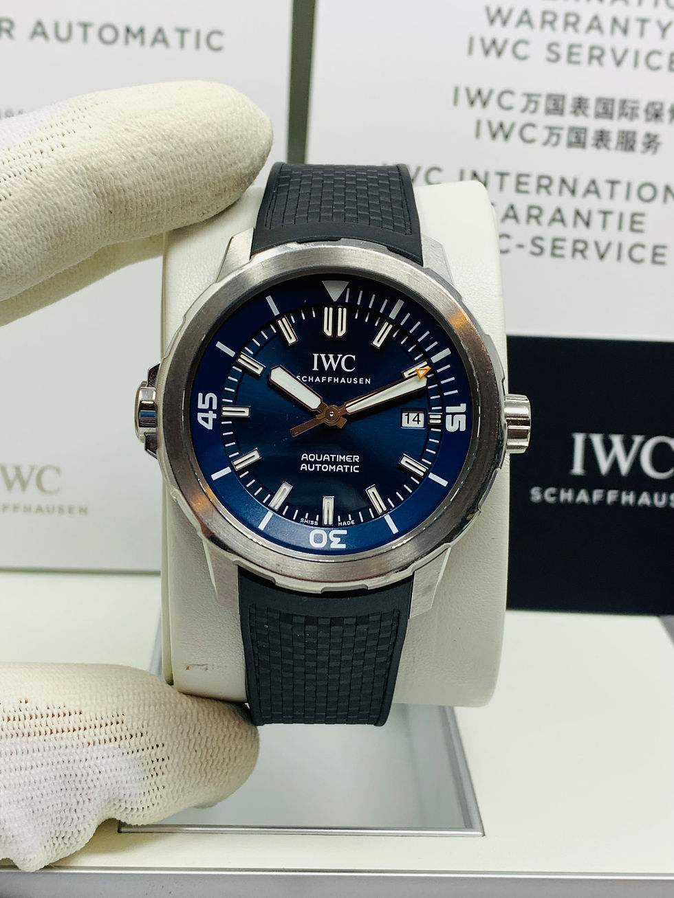 IWC Schaffhausen Aquatimer Expedition Jacques-Yves Cousteau IW329005