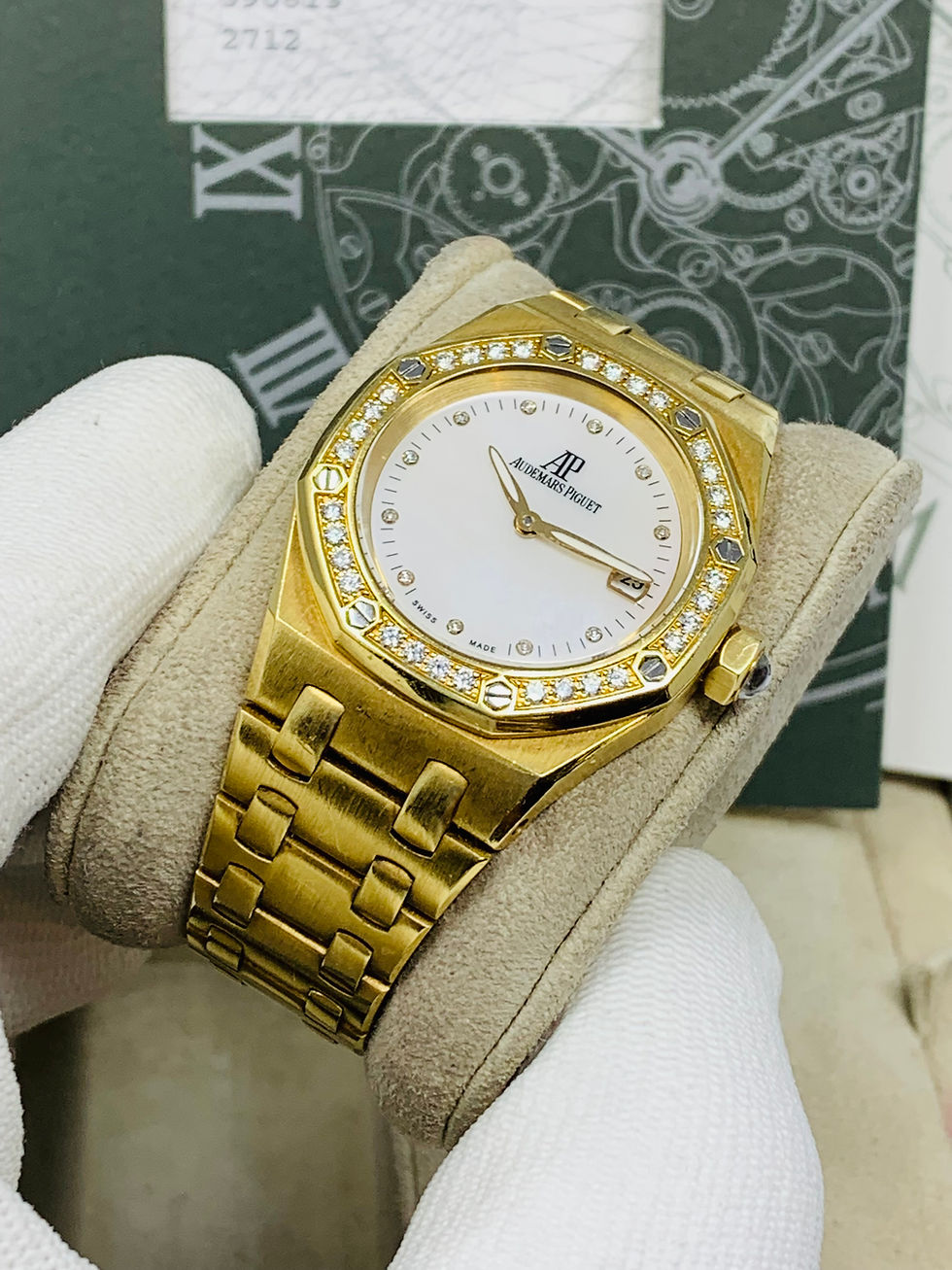 Thumbnail: Audemars Piguet Royal Oak Mother of Pearl Dial Ref 67601BA.ZZ.1210BZ.02