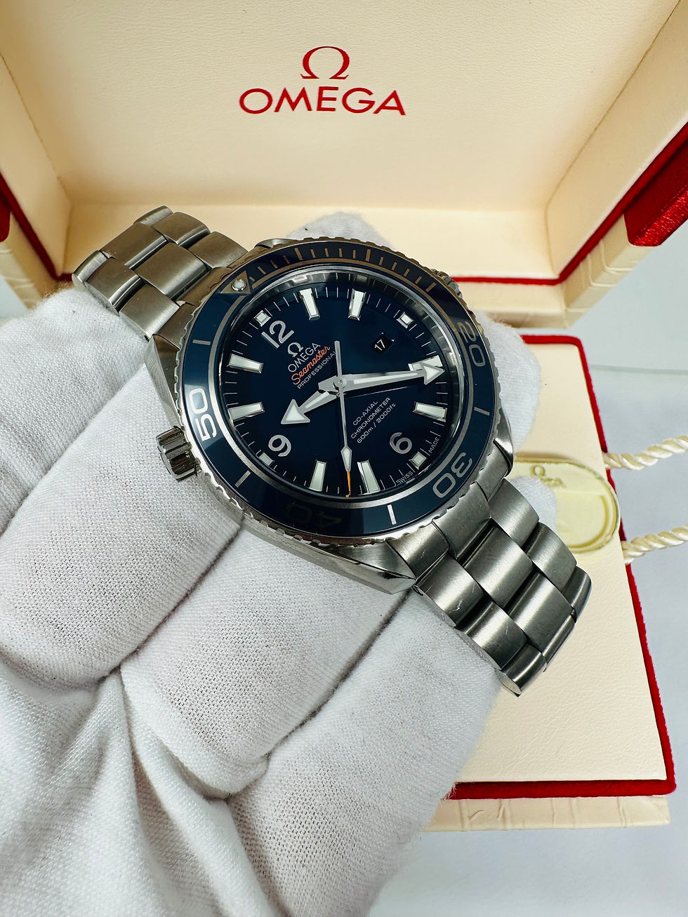 Thumbnail: Omega Seamaster Planet Ocean 600M Co-Axial Chronometer 37.5MM