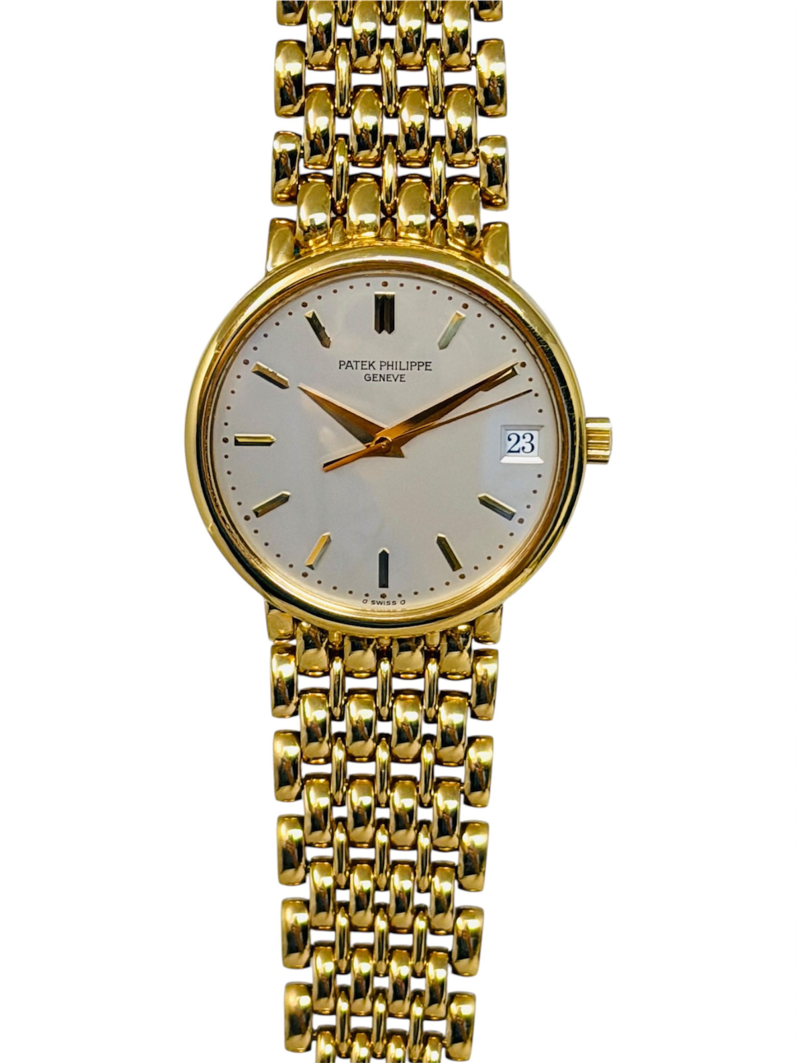 Patek Philippe Calatrava 3998J 18K Yellow Gold Bracelet