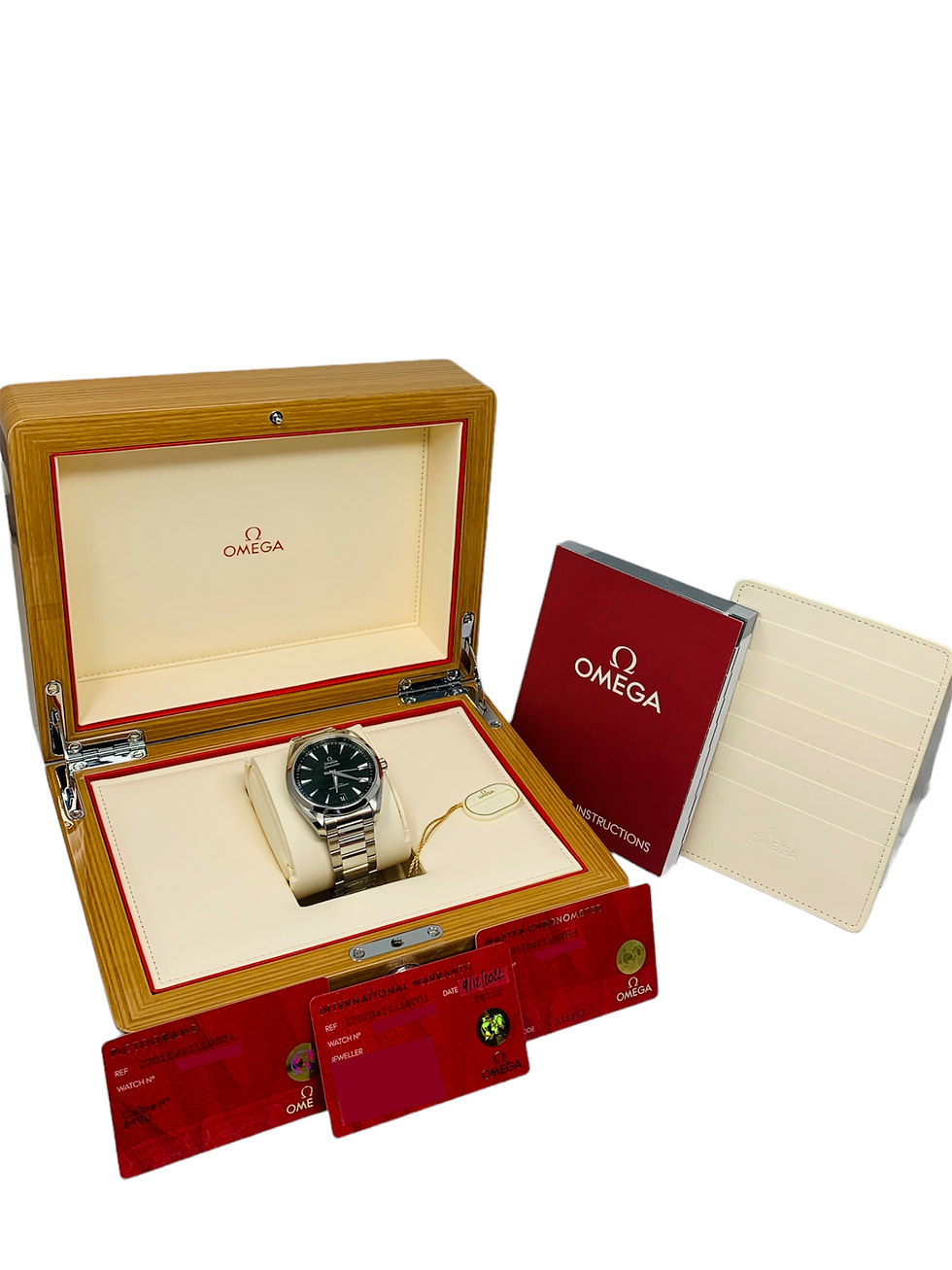Thumbnail: Omega Seamaster Aqua Terra 150M Co-Axial Master Chronometer  41MM Green Dial